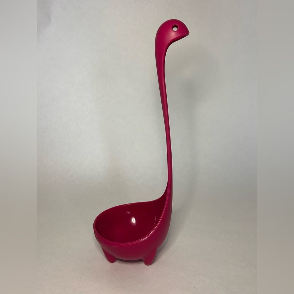 Nessie Standing Soup Ladle Magenta Pink Ototo Loch Ness Monster Kitchen Spoon